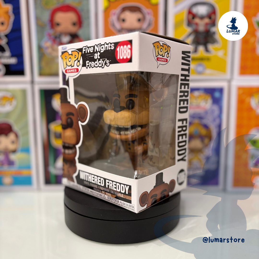 Funko Pop! Games 1086 - Withered Freddy | Five Nights at Freddy's (FNAF)