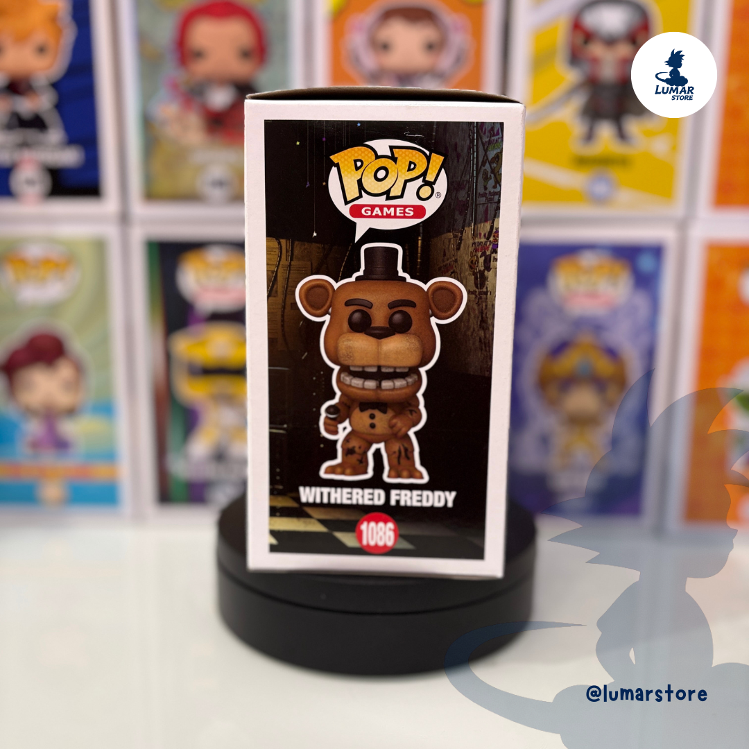 Funko Pop! Games 1086 - Withered Freddy | Five Nights at Freddy's (FNAF)