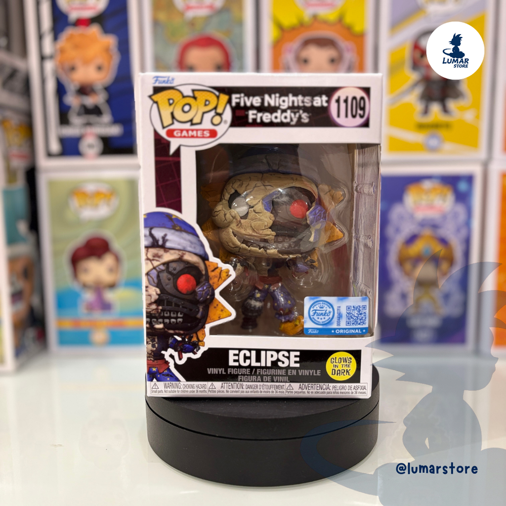 Funko Pop! Games 1109 - Eclipse (GLOW IN THE DARK) | FNAF Security Breach | Exclusive Edition