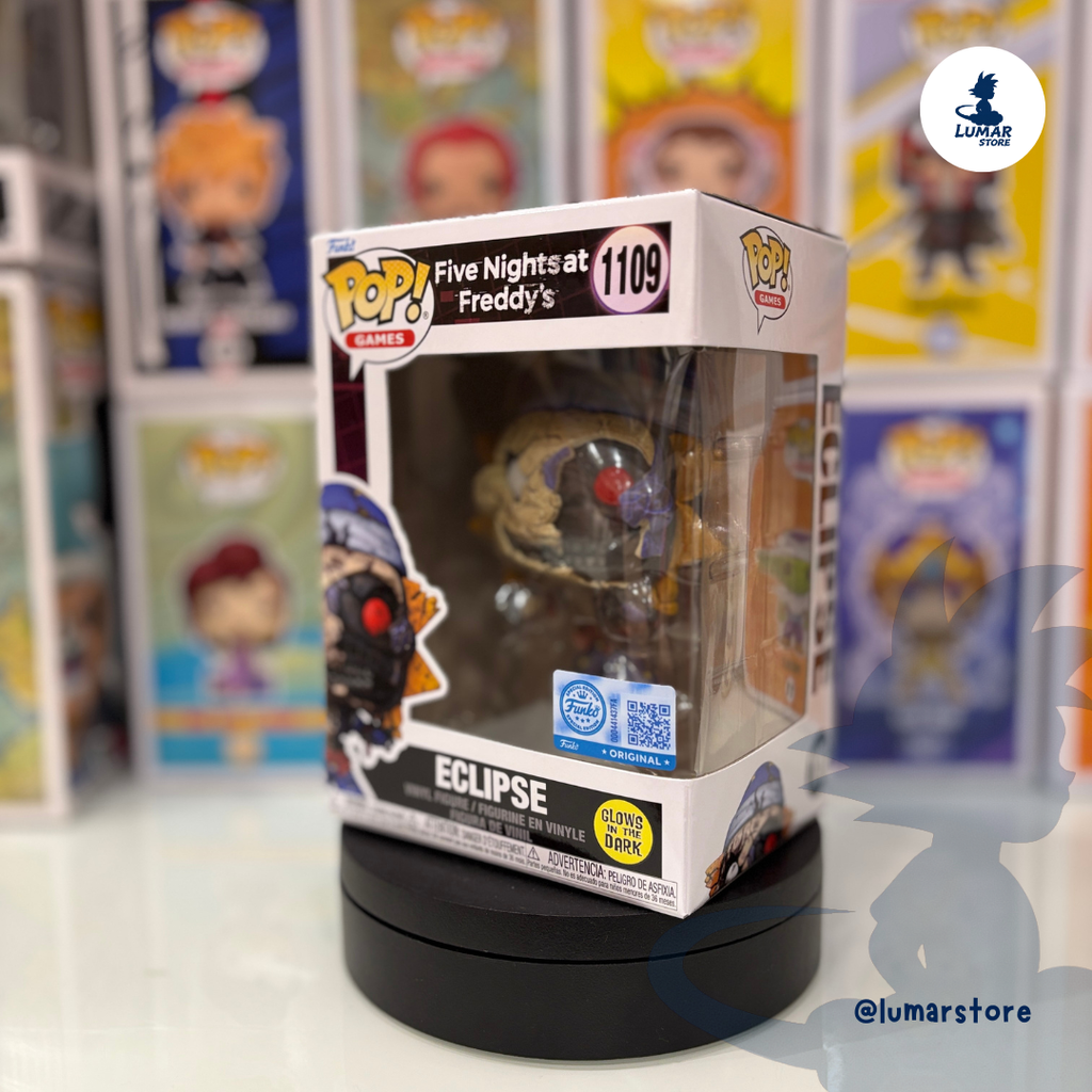 Funko Pop! Games 1109 - Eclipse (GLOW IN THE DARK) | FNAF Security Breach | Exclusive Edition