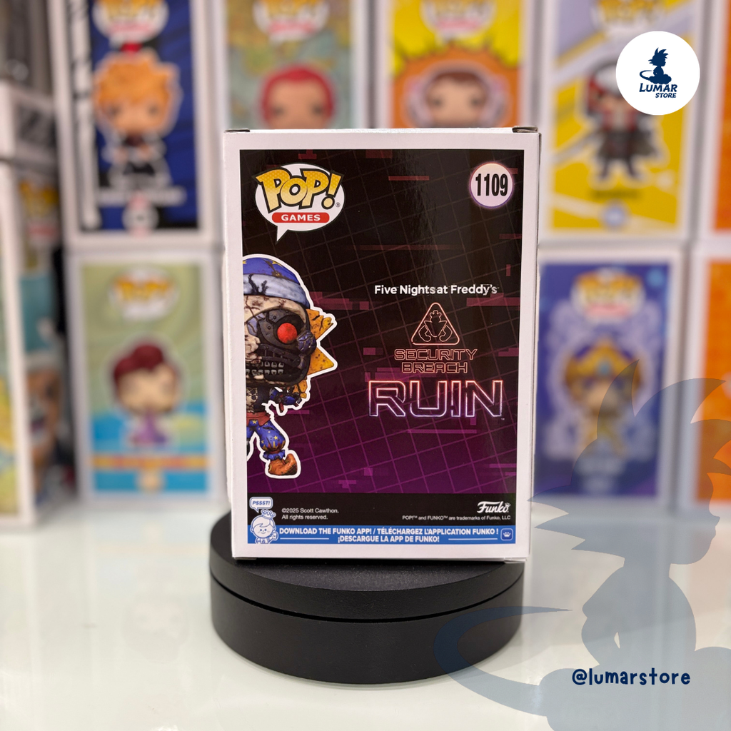 Funko Pop! Games 1109 - Eclipse (GLOW IN THE DARK) | FNAF Security Breach | Exclusive Edition