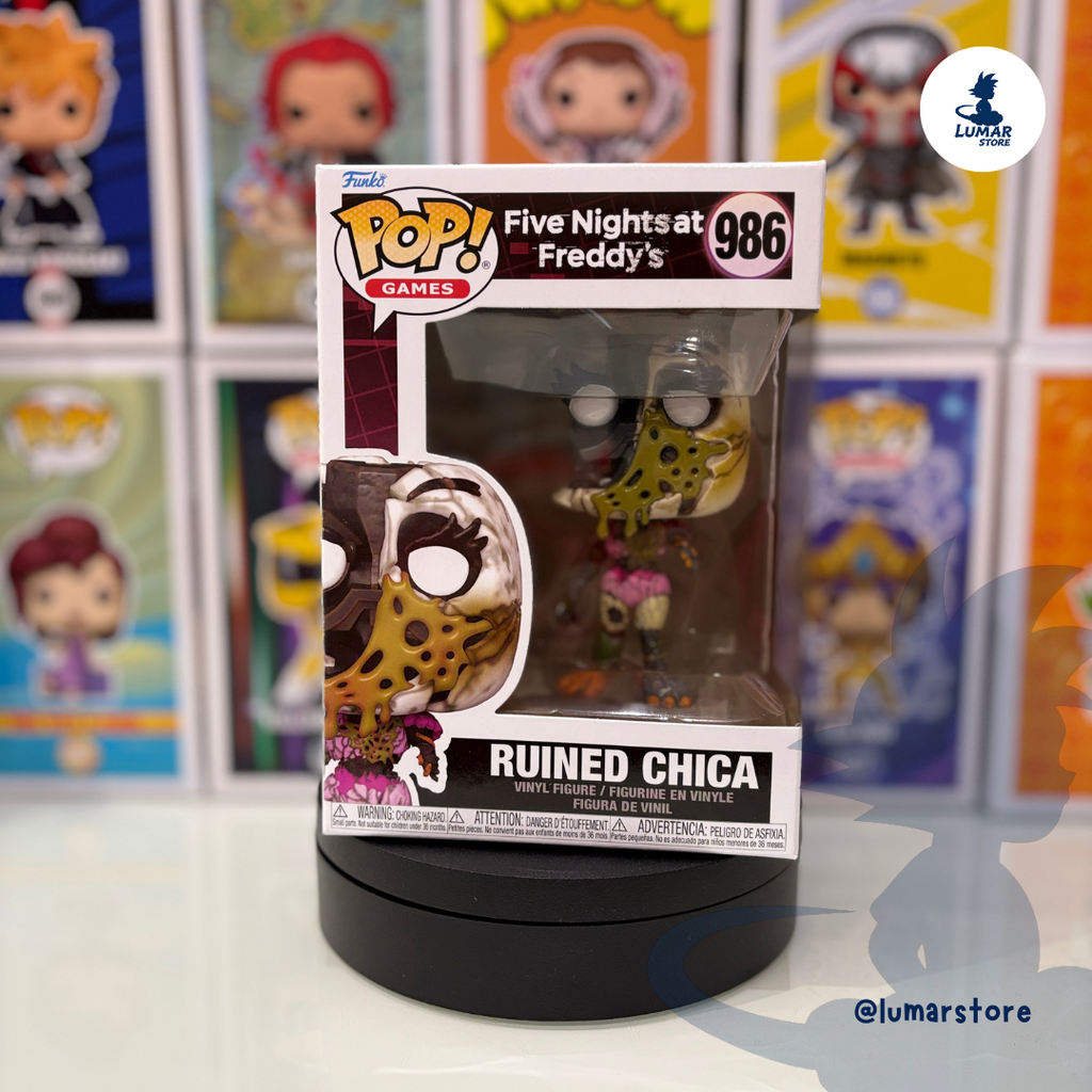 Funko Pop! Games 986 - Ruined Chica | Five Nights at Freddy's: Security Breach - Ruin