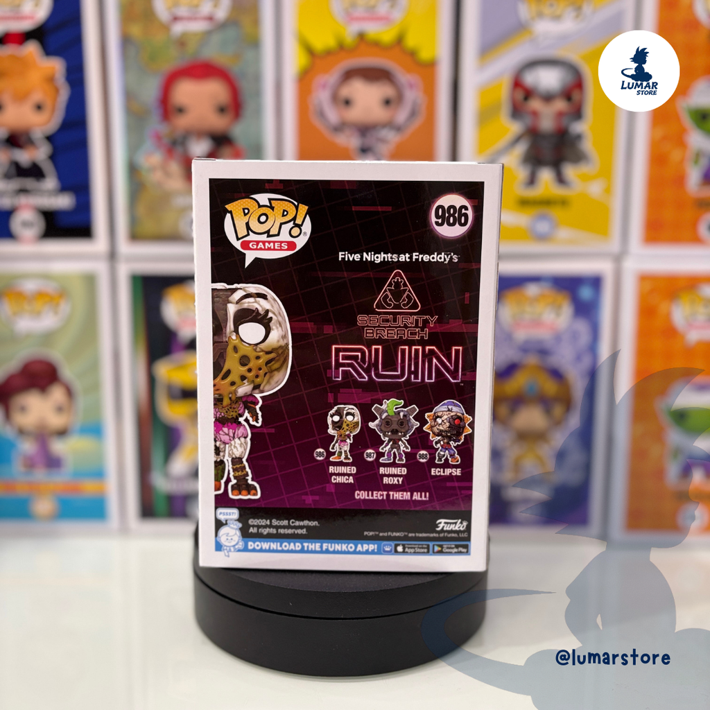 Funko Pop! Games 986 - Ruined Chica | Five Nights at Freddy's: Security Breach - Ruin