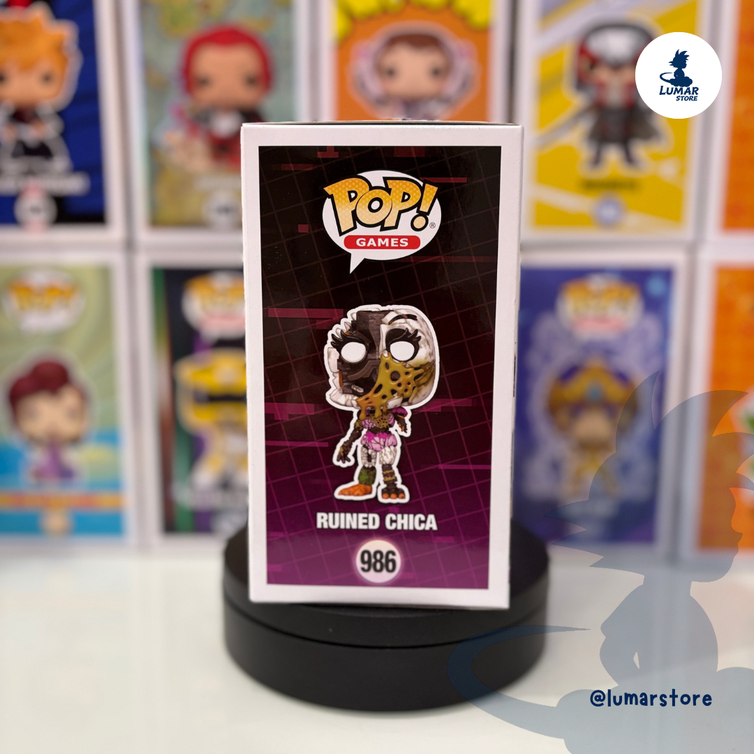 Funko Pop! Games 986 - Ruined Chica | Five Nights at Freddy's: Security Breach - Ruin