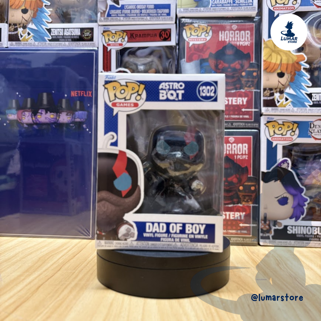 Funko Pop! Games: Astro Bot #1302 Dad of Boy (God of War Kratos Bot)