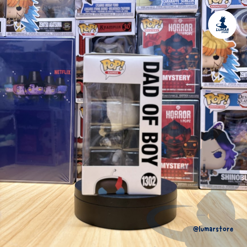 Funko Pop! Games: Astro Bot #1302 Dad of Boy (God of War Kratos Bot)