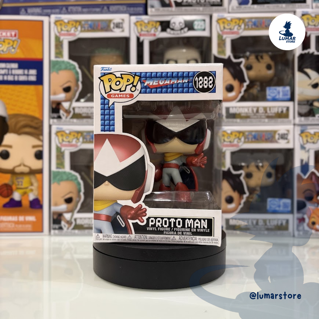 Funko Pop! Games: Mega Man #1282 Proto Man (Blues)