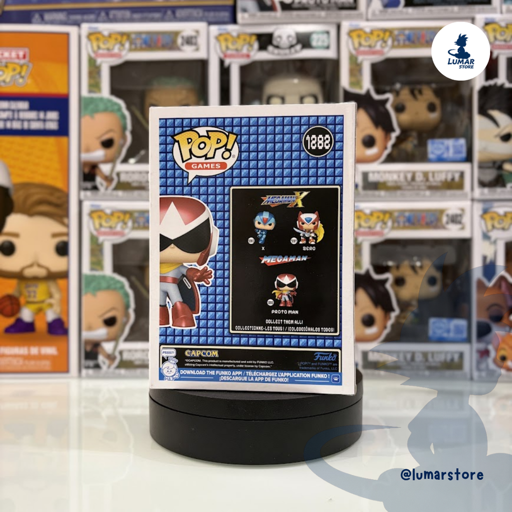 Funko Pop! Games: Mega Man #1282 Proto Man (Blues)