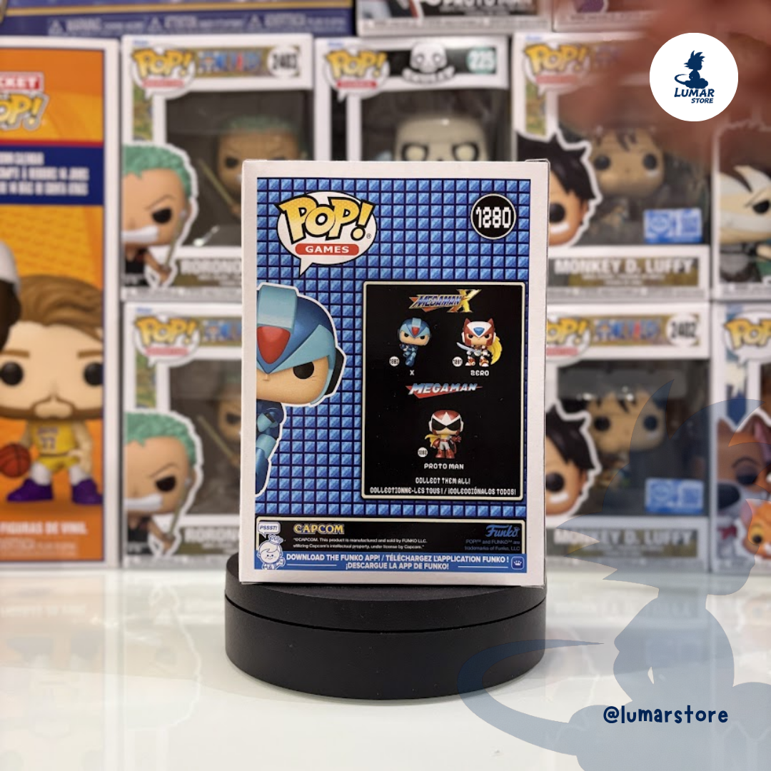 Funko Pop! Games: Mega Man X #1280 X (Maverick Hunter)
