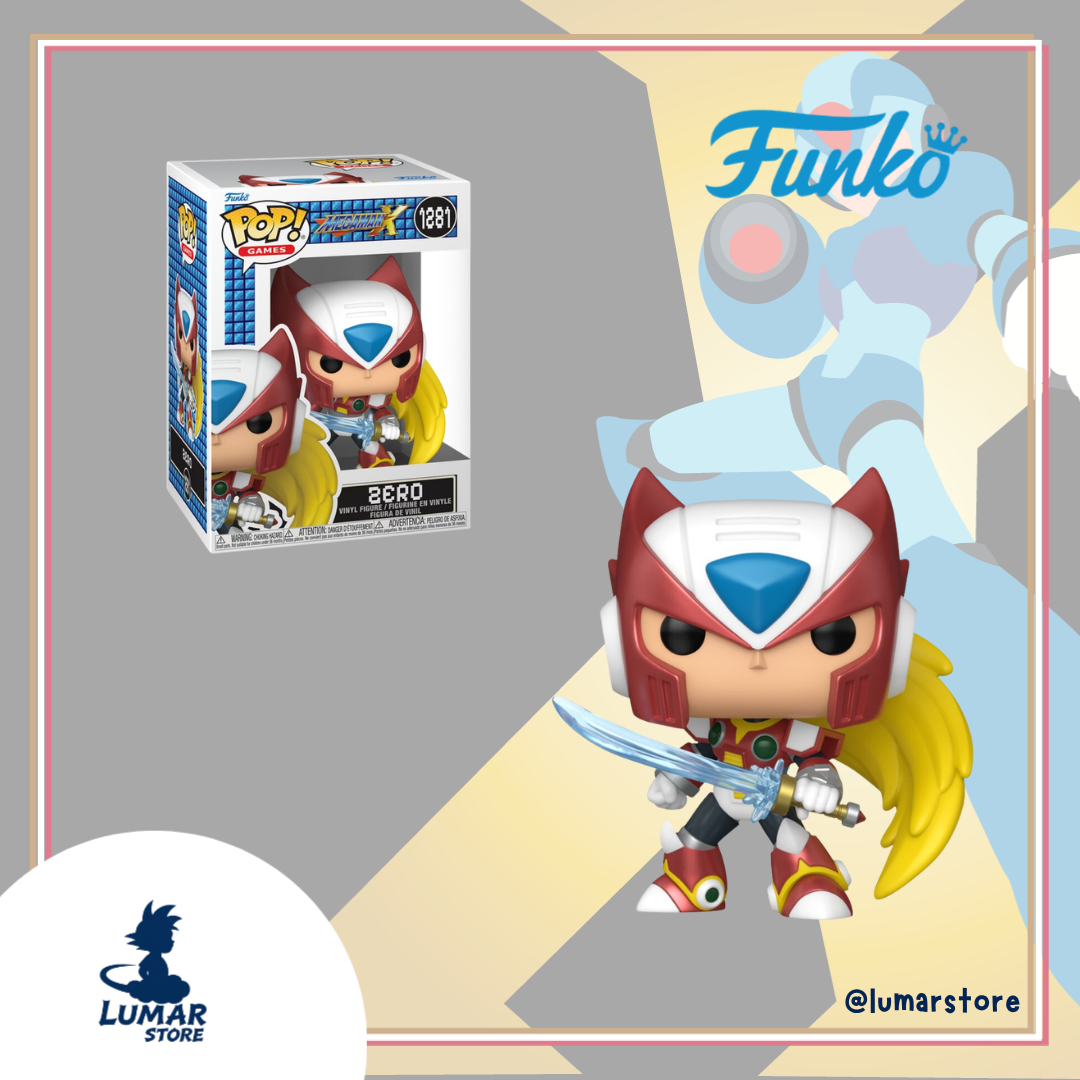 Funko Pop! Games: Mega Man X #1281 Zero (Z-Saber)