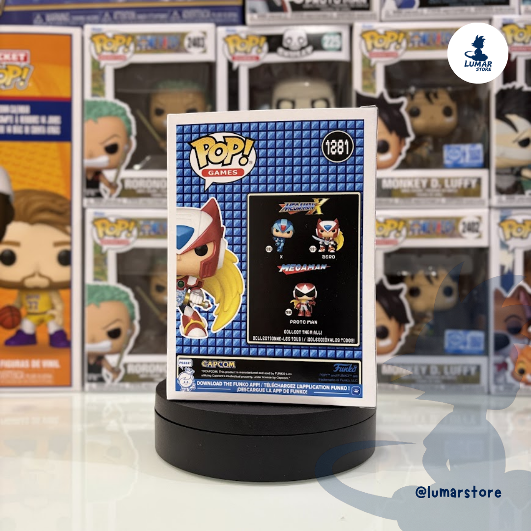 Funko Pop! Games: Mega Man X #1281 Zero (Z-Saber)