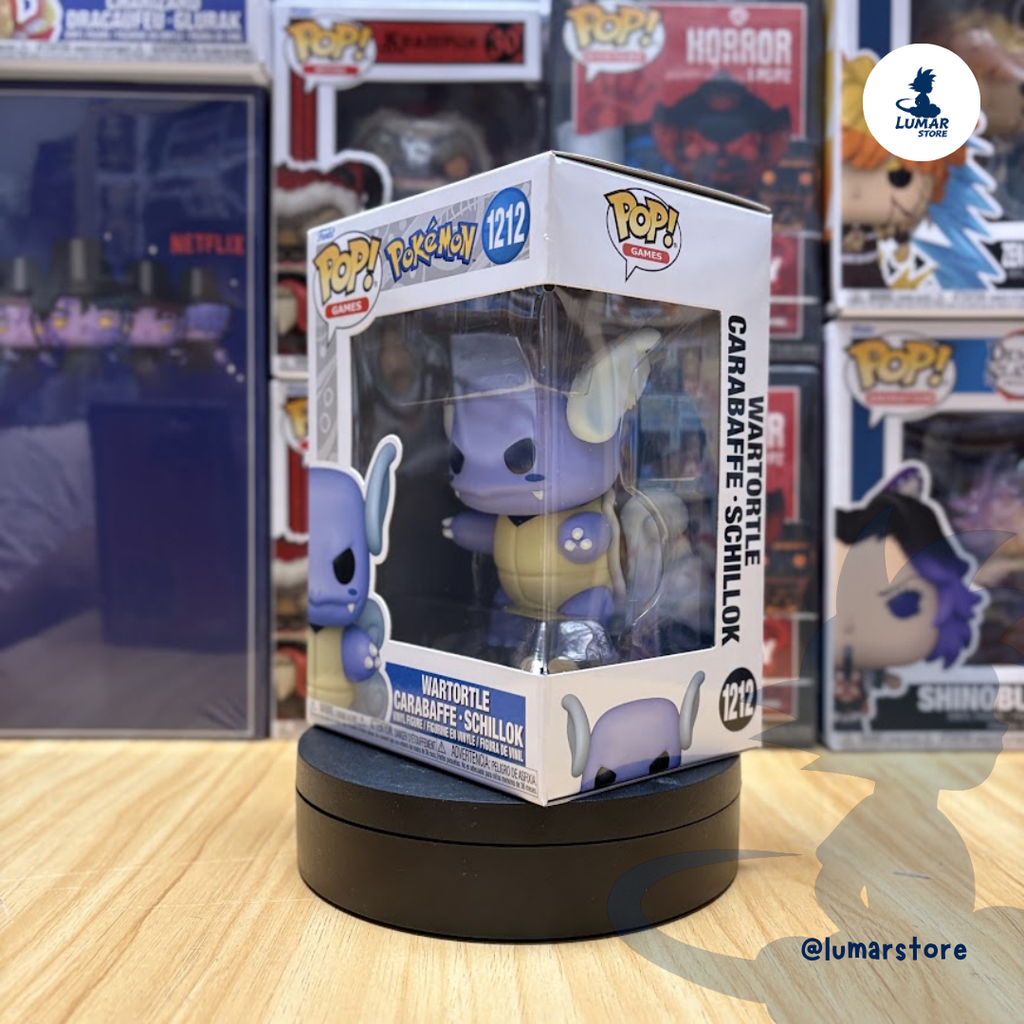 Funko Pop! Games: Pokémon #1212 Wartortle (Kanto Starter Evolution)