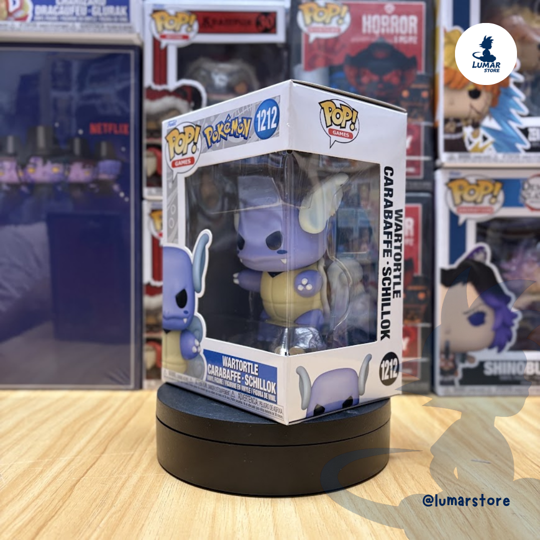 Funko Pop! Games: Pokémon #1212 Wartortle (Kanto Starter Evolution)