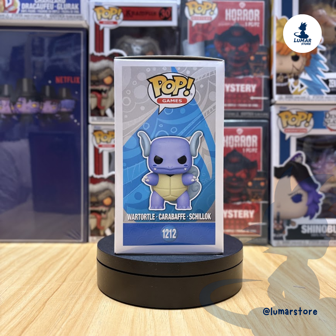 Funko Pop! Games: Pokémon #1212 Wartortle (Kanto Starter Evolution)