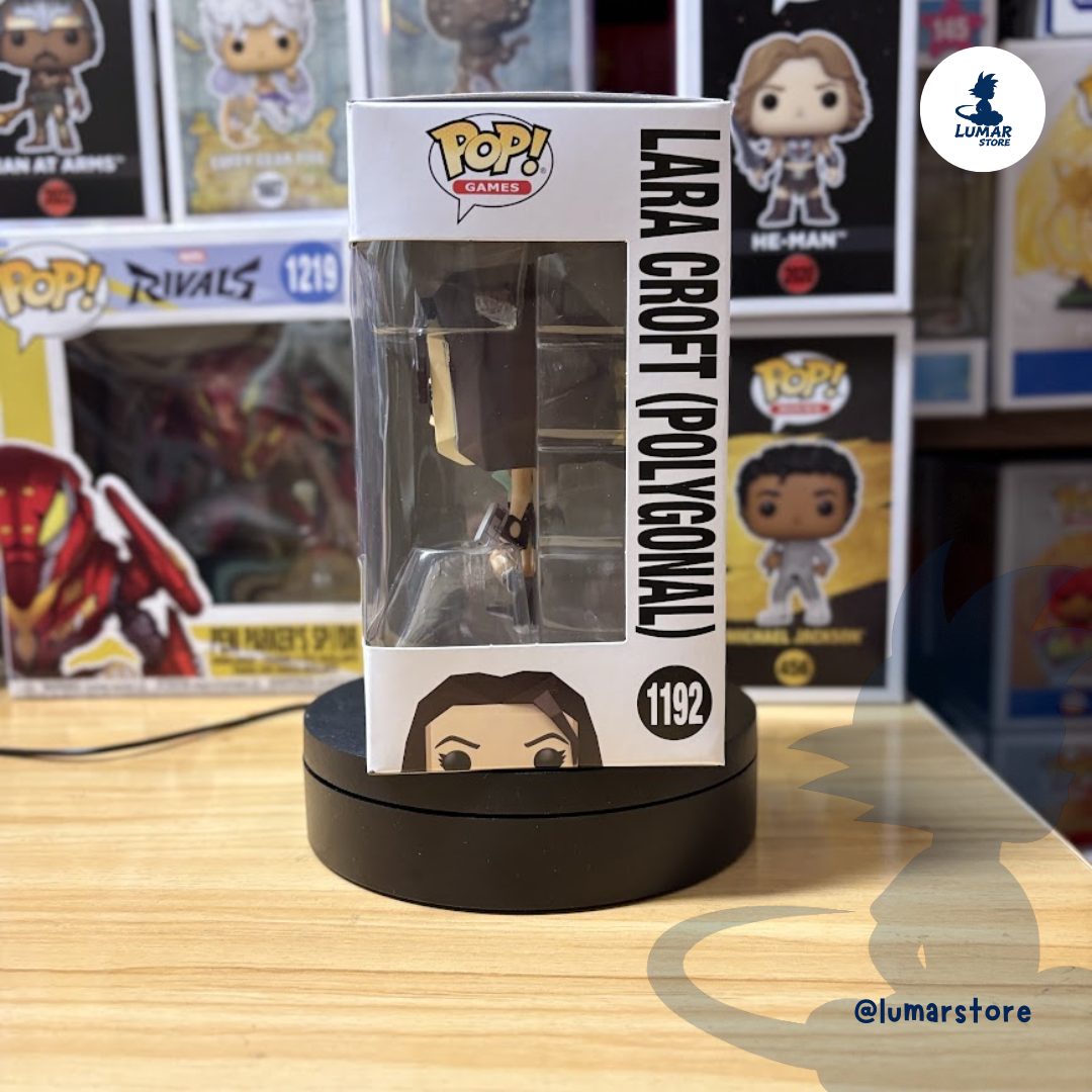 Funko Pop! Games: Tomb Raider #1192 Lara Croft Polygonal (Retro 1996 Edition)