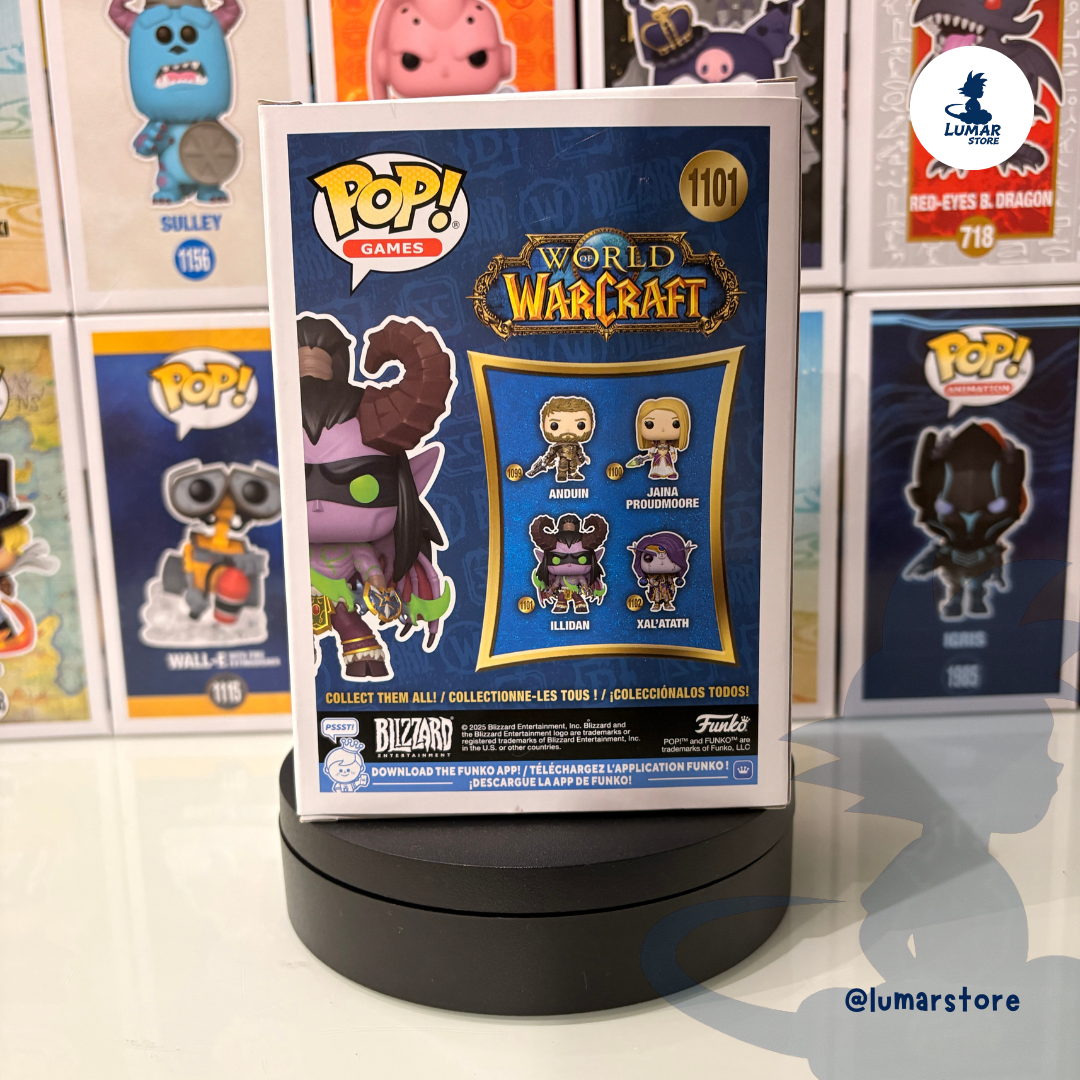 Funko Pop! Games: World of Warcraft #1101 Illidan Stormrage
