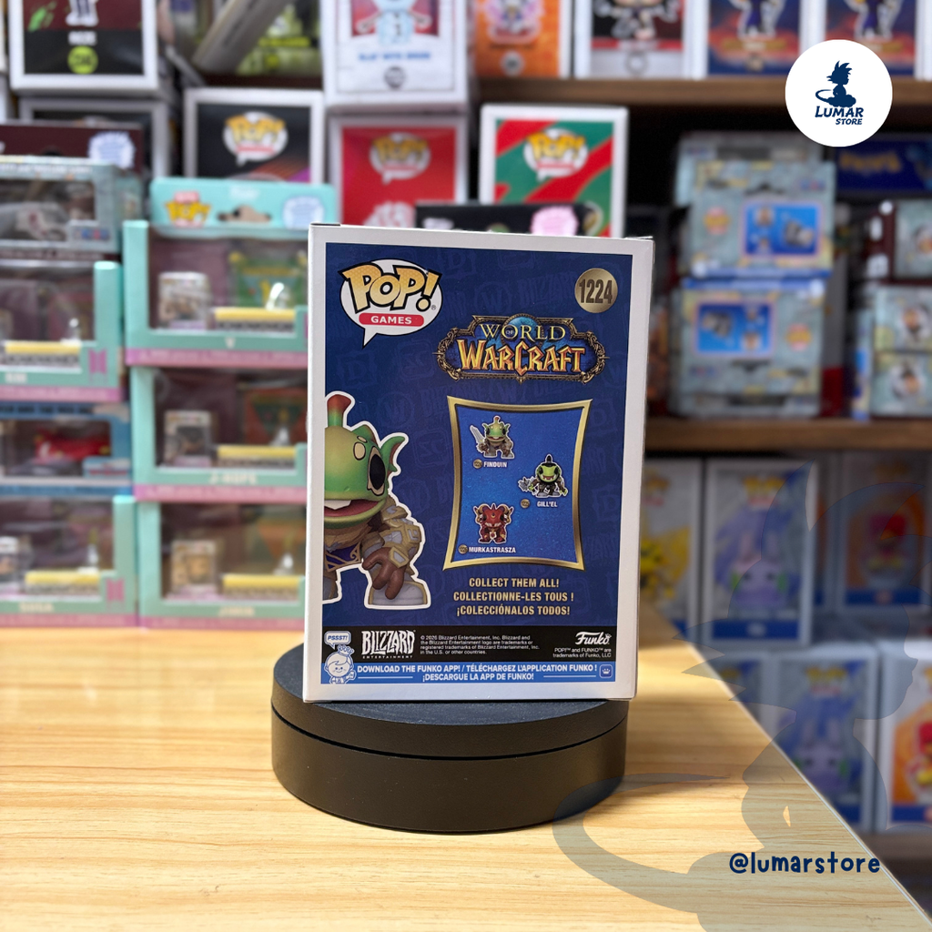 Funko Pop! Games: World of Warcraft #1224 Finduin (Murloc Anduin)