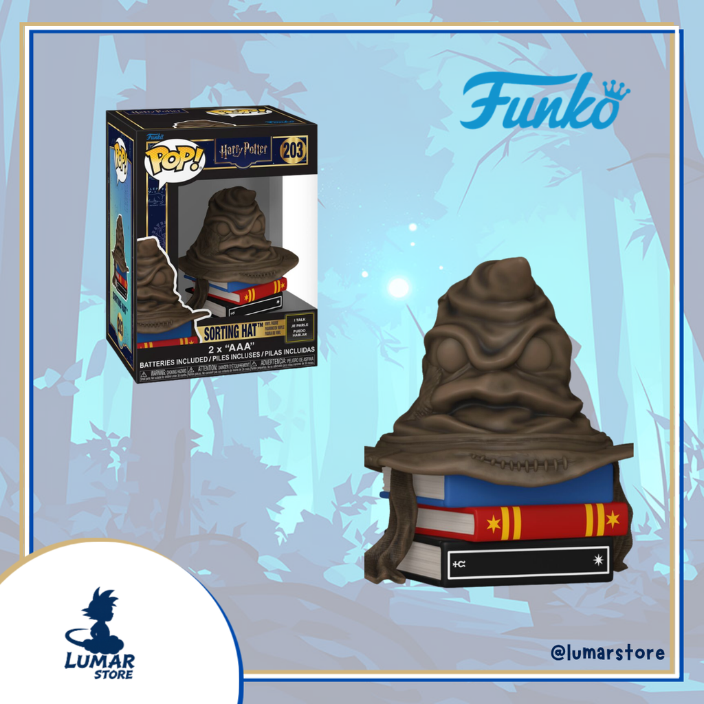 Funko Pop! Harry Potter #203 Sorting Hat with Sound (Sombrero Seleccionador Parlante)