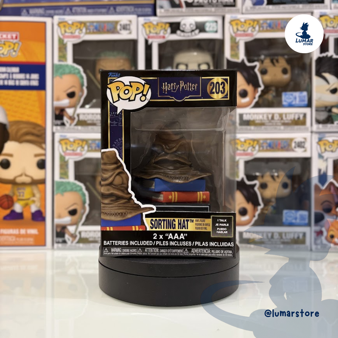 Funko Pop! Harry Potter #203 Sorting Hat with Sound (Sombrero Seleccionador Parlante)
