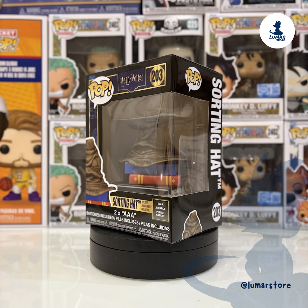 Funko Pop! Harry Potter #203 Sorting Hat with Sound (Sombrero Seleccionador Parlante)