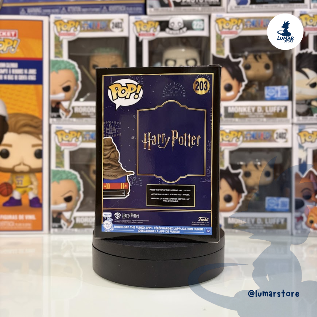 Funko Pop! Harry Potter #203 Sorting Hat with Sound (Sombrero Seleccionador Parlante)