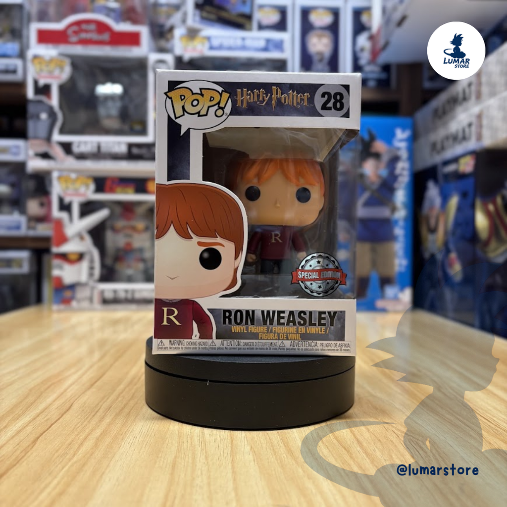 Funko Pop! Harry Potter #28 Ron Weasley in Holiday Sweater (Special Edition)