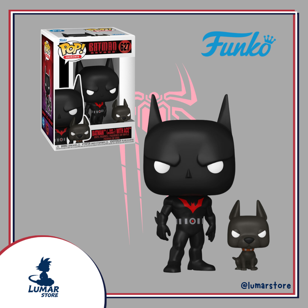 Funko Pop! Heroes: Batman Beyond #627 Batman (Terry McGinnis) with Ace