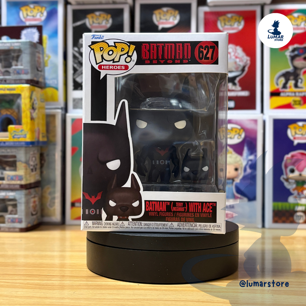 Funko Pop! Heroes: Batman Beyond #627 Batman (Terry McGinnis) with Ace
