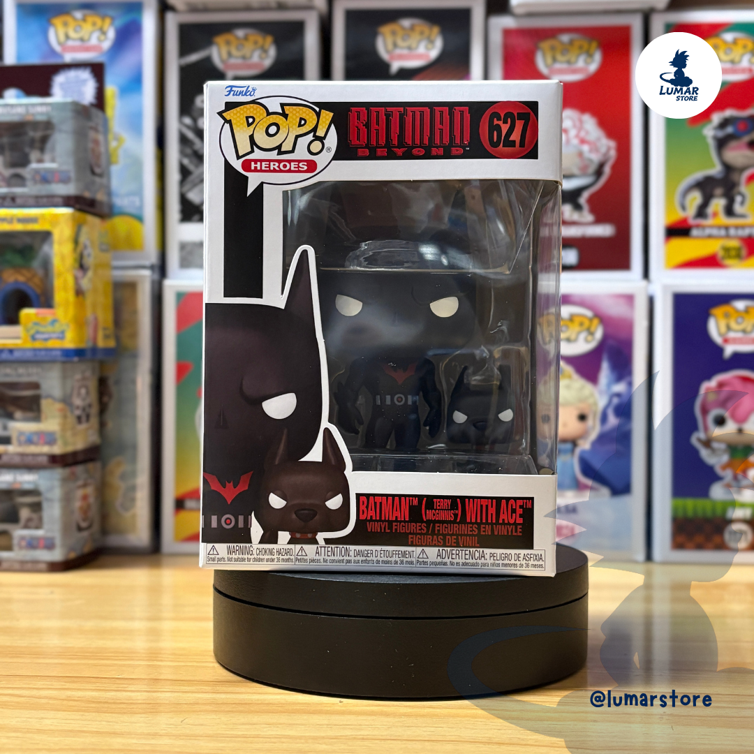Funko Pop! Heroes: Batman Beyond #627 Batman (Terry McGinnis) with Ace