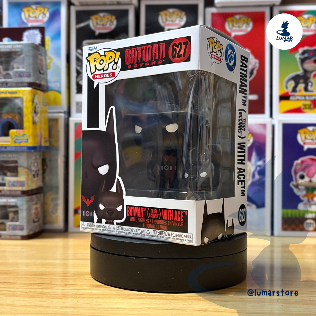Funko Pop! Heroes: Batman Beyond #627 Batman (Terry McGinnis) with Ace