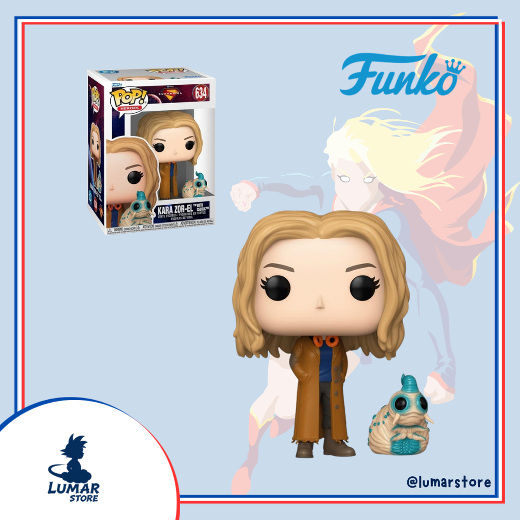Funko Pop! Heroes: DC Supergirl #634 Kara Zor-El with Cedric