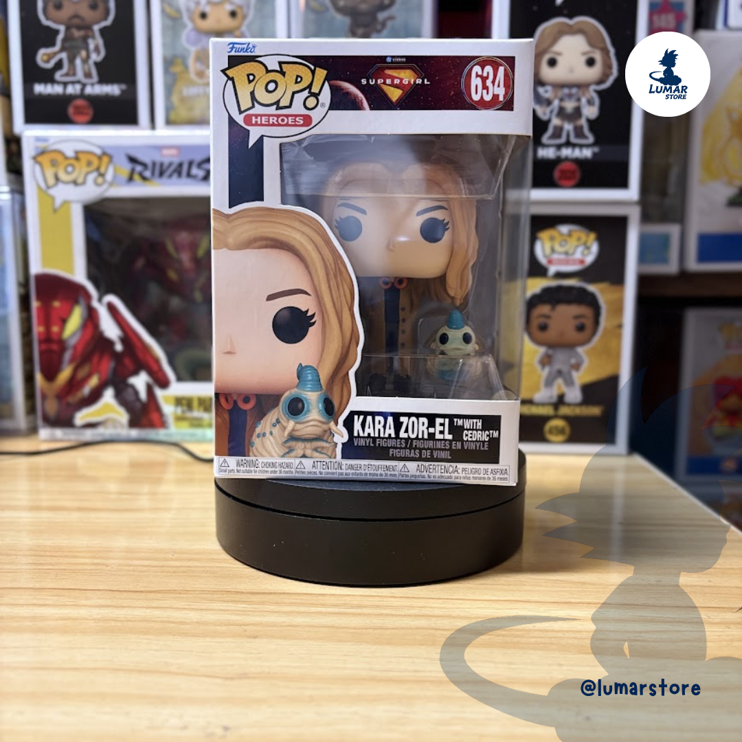 Funko Pop! Heroes: DC Supergirl #634 Kara Zor-El with Cedric