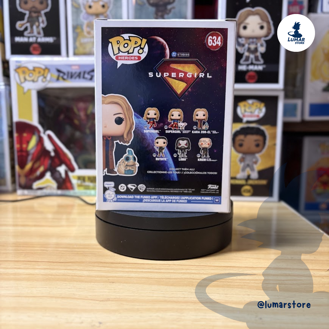 Funko Pop! Heroes: DC Supergirl #634 Kara Zor-El with Cedric
