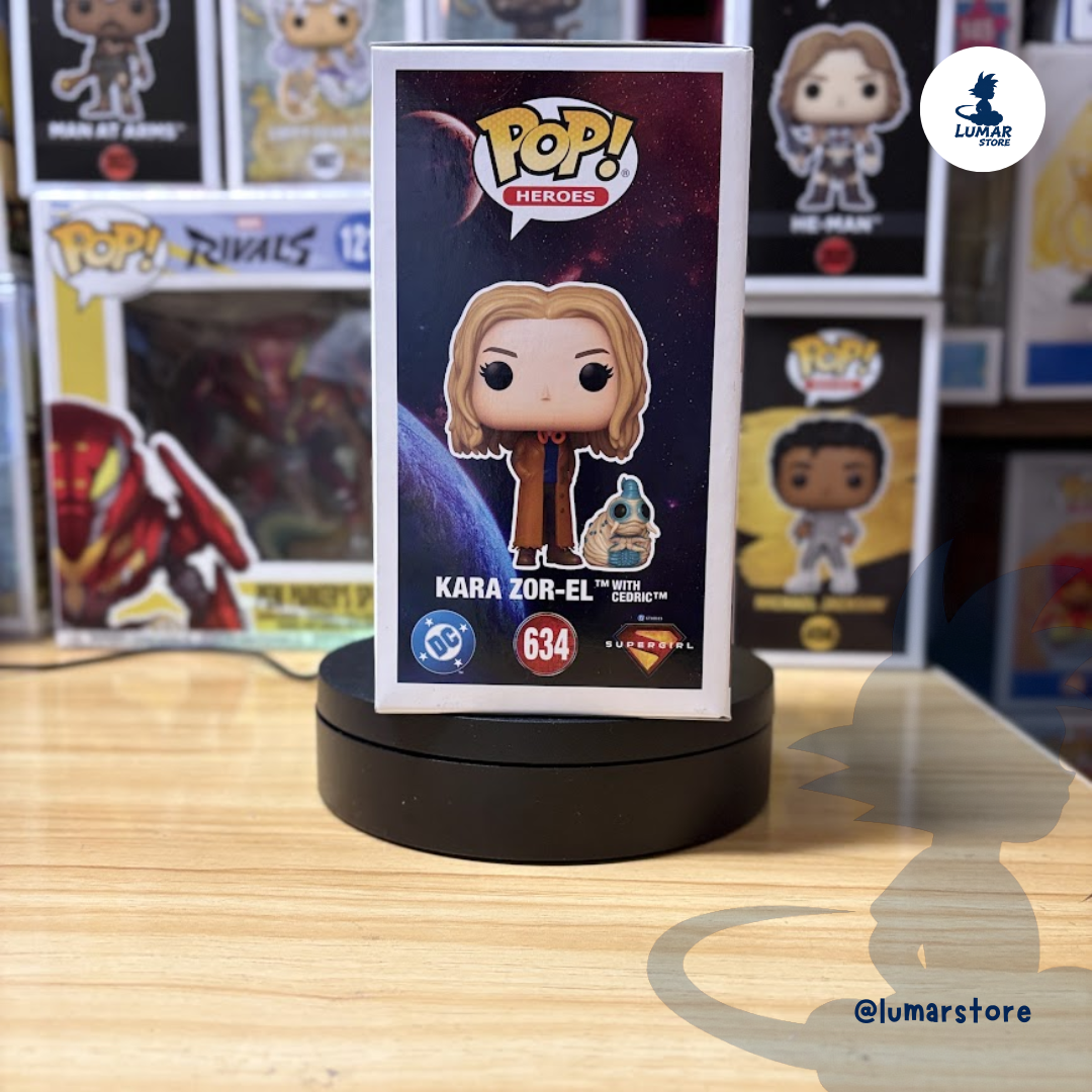 Funko Pop! Heroes: DC Supergirl #634 Kara Zor-El with Cedric