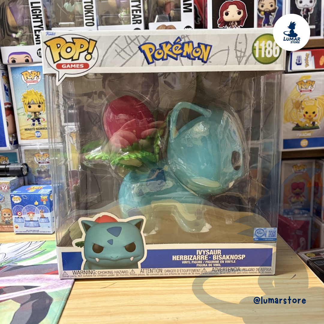 Funko Pop! Jumbo 10" Games: Pokémon #1186 Ivysaur (Jumbo Sized)