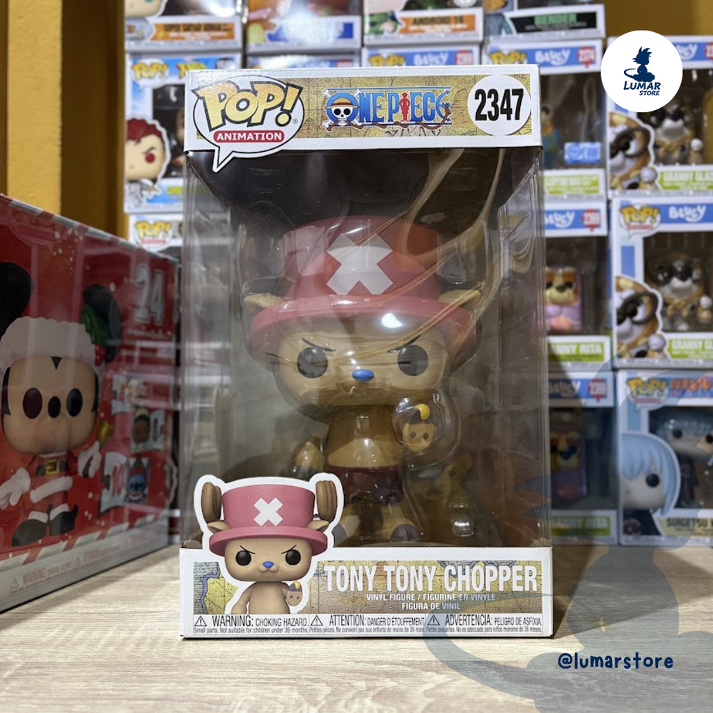 Funko Pop! Jumbo 10" One Piece #2347 Tony Tony Chopper with Rumble Ball
