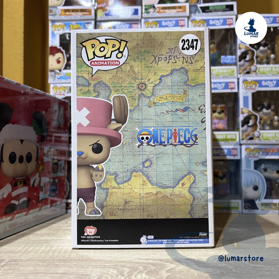 Funko Pop! Jumbo 10" One Piece #2347 Tony Tony Chopper with Rumble Ball