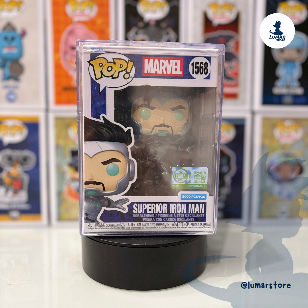 Funko Pop! Marvel 1568 - Superior Iron Man (Edición Limitada 5000 Piezas)