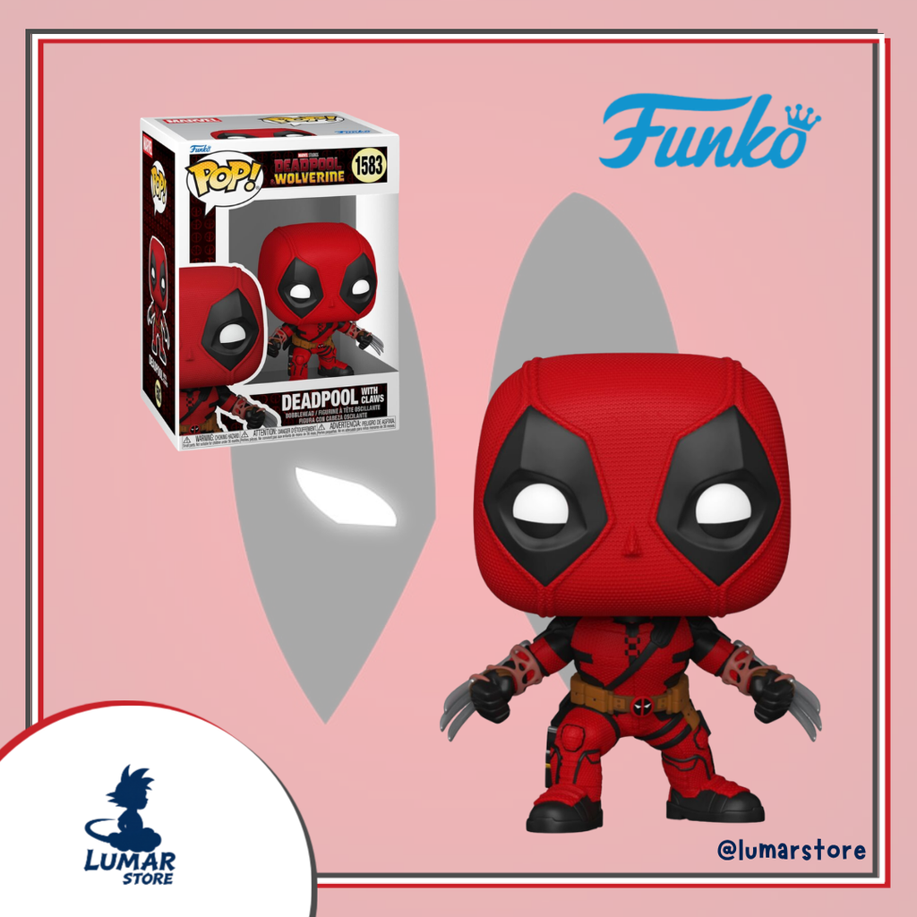 Funko Pop! Marvel: Deadpool & Wolverine #1583 Deadpool with Claws
