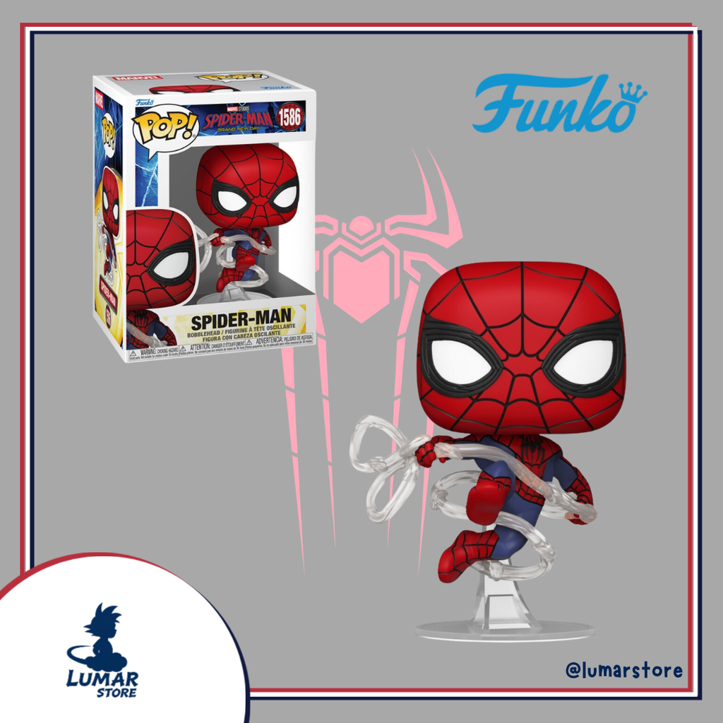 Funko Pop! Marvel: Spider-Man Brand New Day #1586 Spider-Man (Web Swinging Pose)