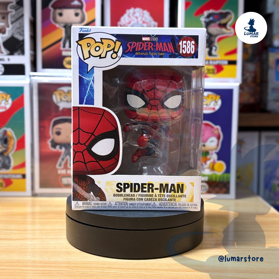 Funko Pop! Marvel: Spider-Man Brand New Day #1586 Spider-Man (Web Swinging Pose)