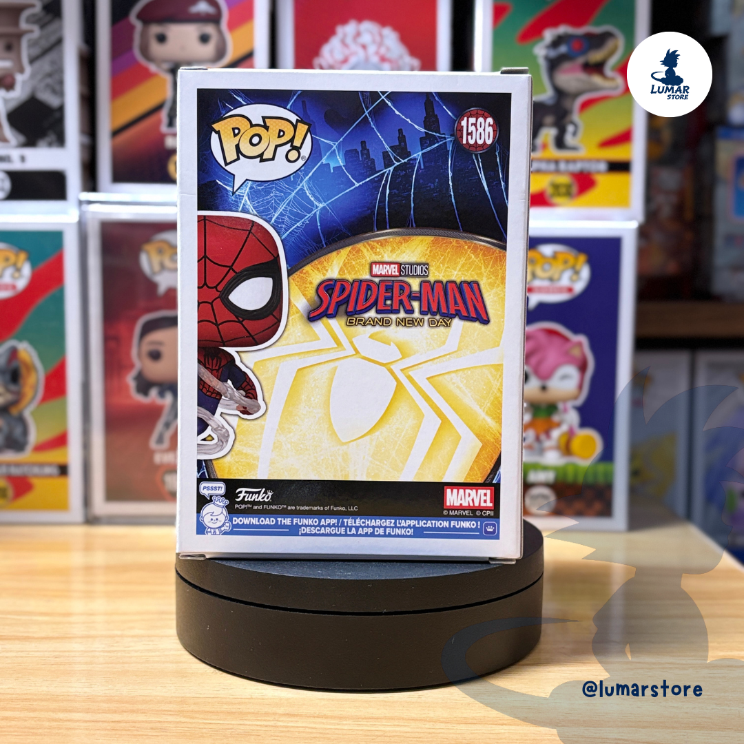 Funko Pop! Marvel: Spider-Man Brand New Day #1586 Spider-Man (Web Swinging Pose)