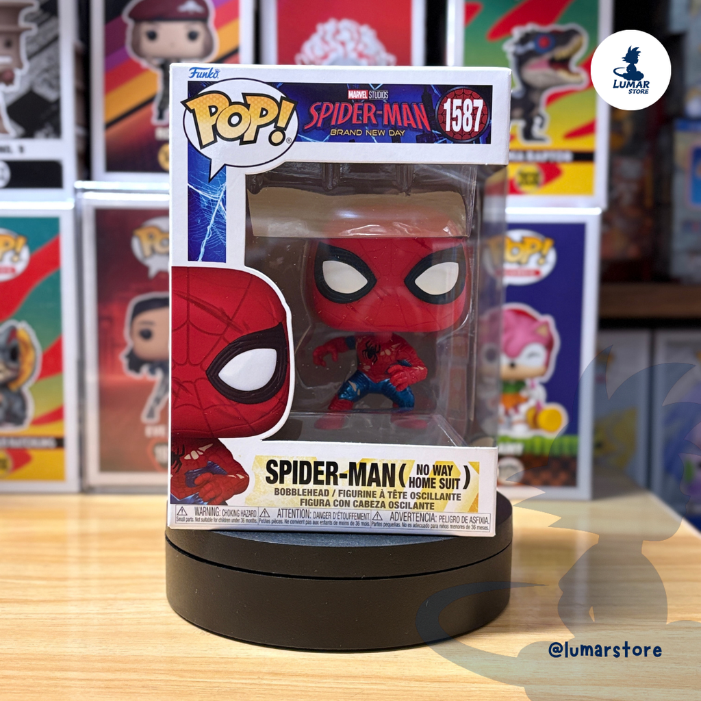Funko Pop! Marvel: Spider-Man Brand New Day #1587 Spider-Man (No Way Home Suit - Battle Damaged)