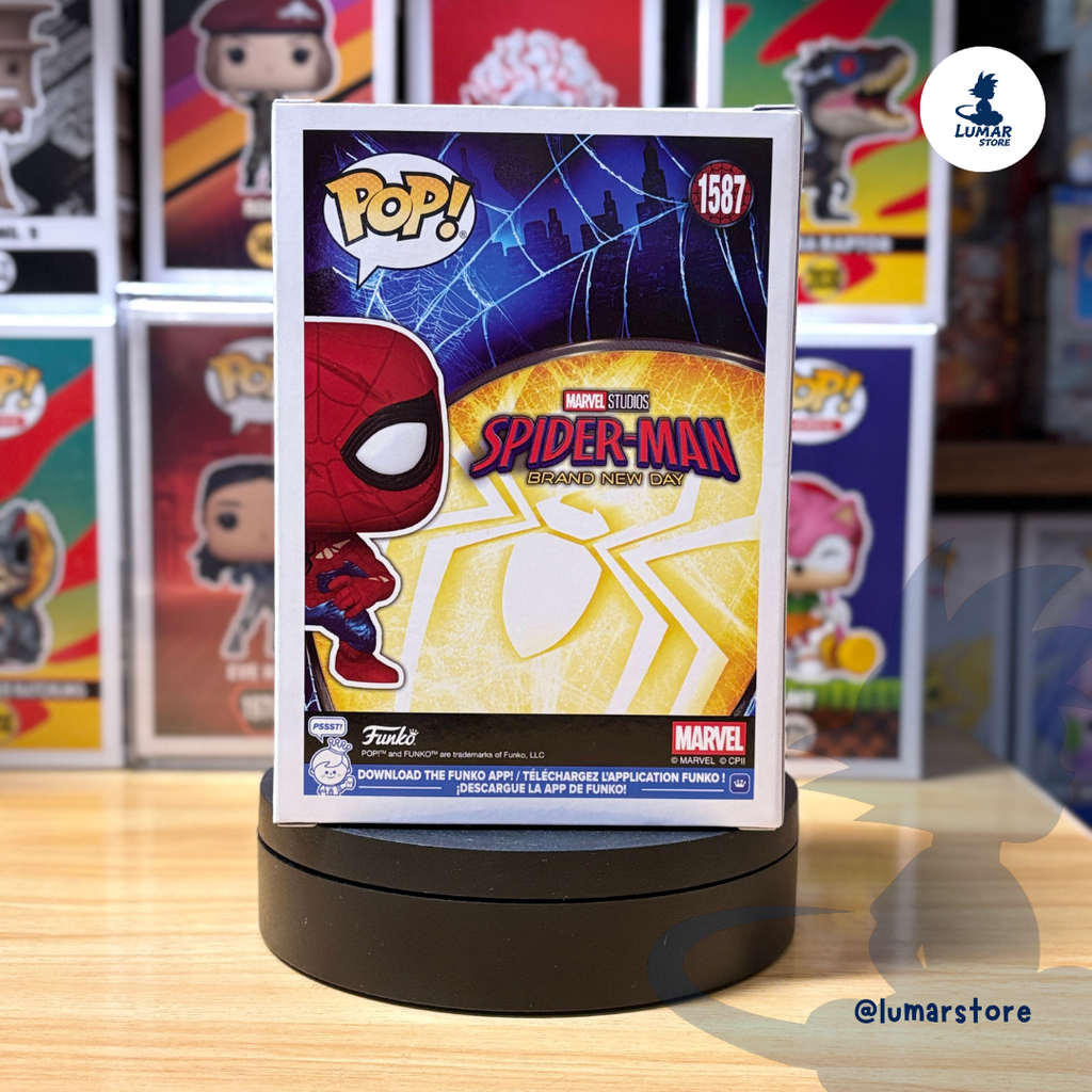 Funko Pop! Marvel: Spider-Man Brand New Day #1587 Spider-Man (No Way Home Suit - Battle Damaged)