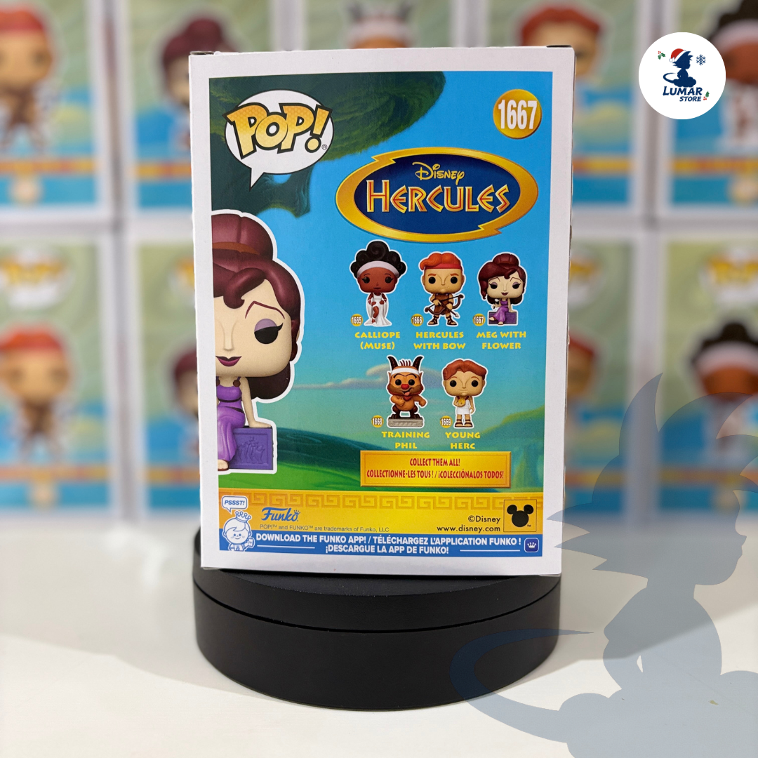 Funko Pop! Meg with Flower #1667 – Disney Hércules