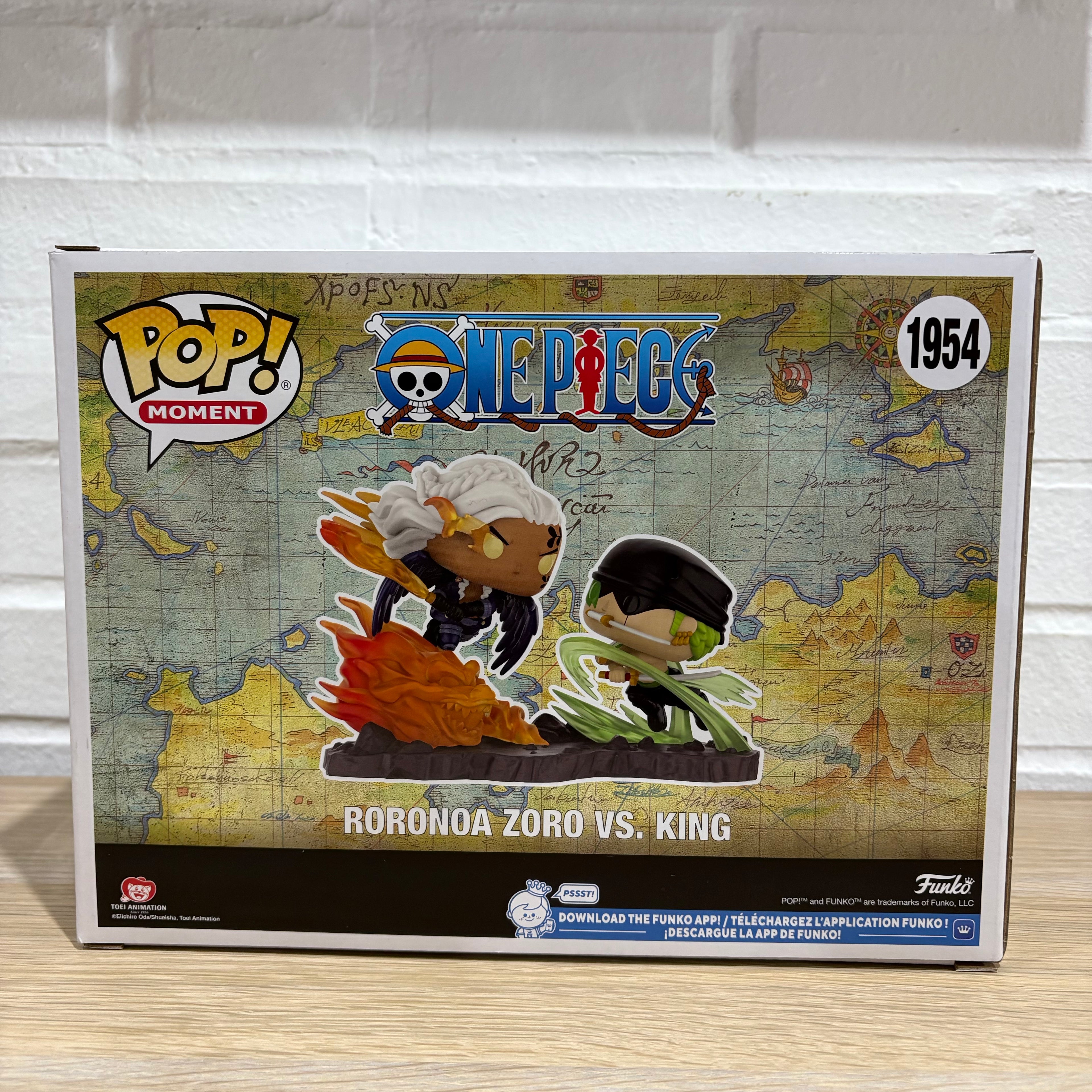 Funko Pop! Moment 1954 Roronoa Zoro vs King