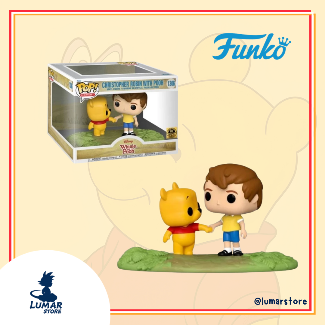 Funko Pop! Moment: Winnie the Pooh #1306 Christopher Robin with Pooh (Special Edition)