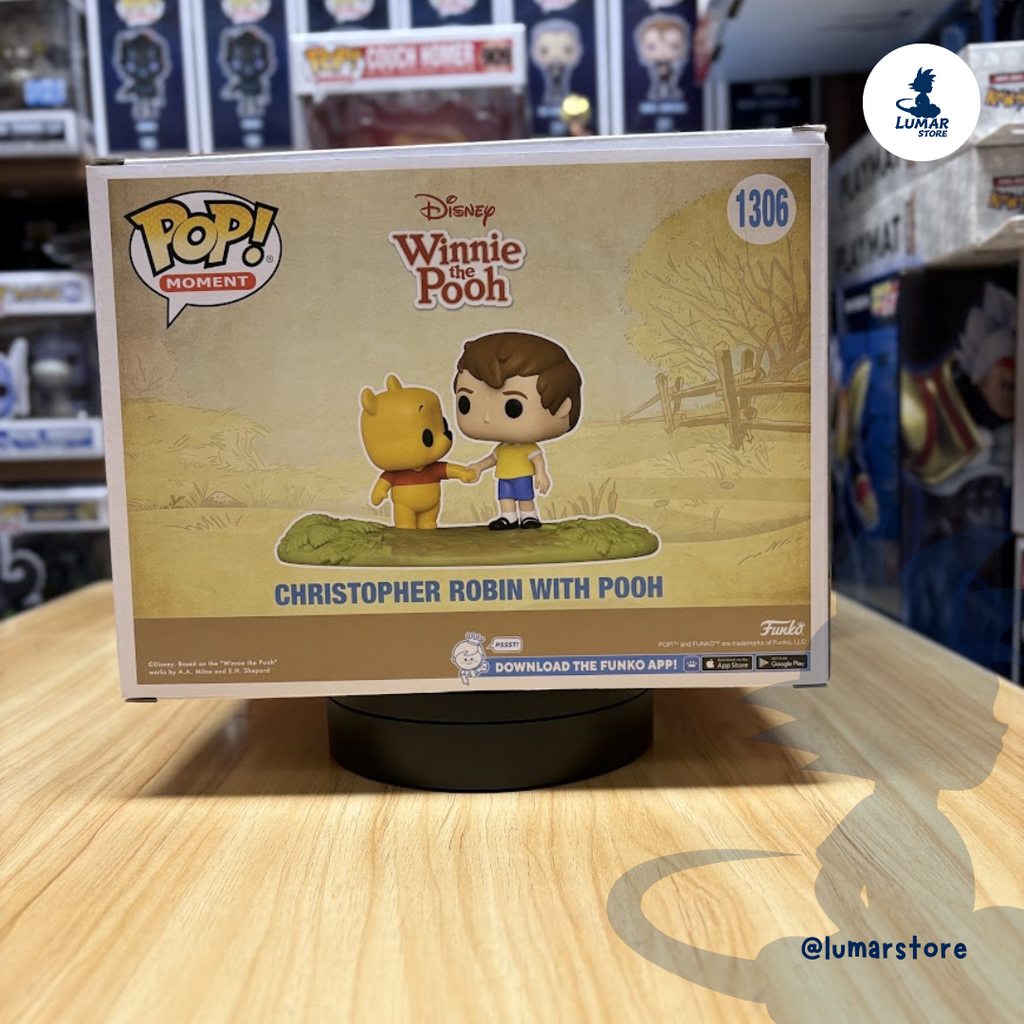 Funko Pop! Moment: Winnie the Pooh #1306 Christopher Robin with Pooh (Special Edition)