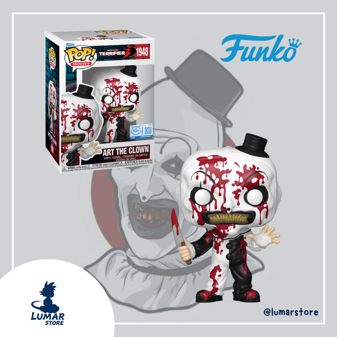 Funko Pop! Movies 1748 - Art The Clown | Terrifier 3