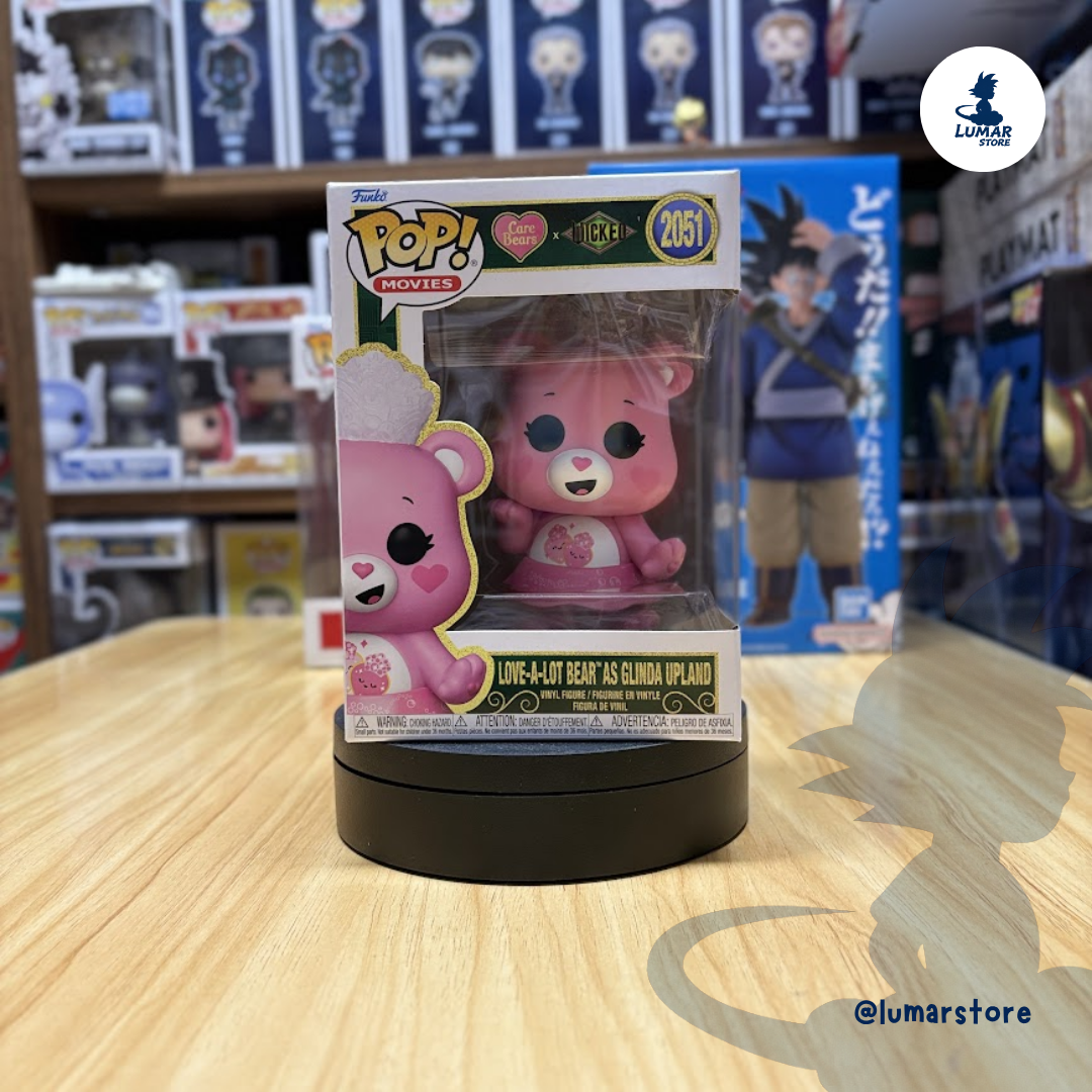 Funko Pop! Movies: Care Bears x Wicked #2051 Love-A-Lot Bear as Glinda Upland